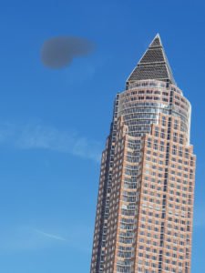 Frankfurt MesseTurm (256,5 m hoch)