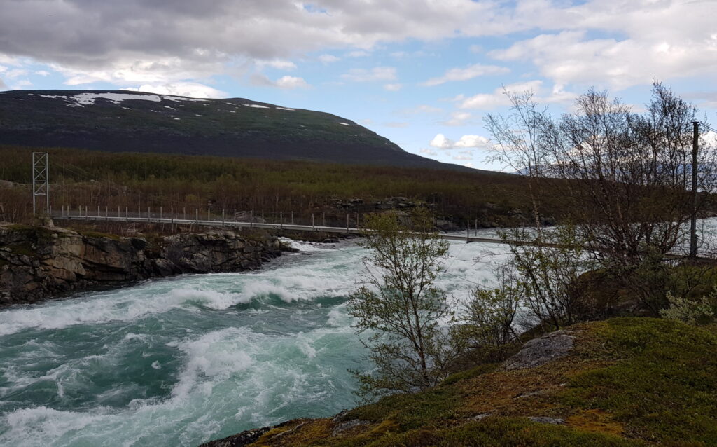 Brücke über den Vuojatädno