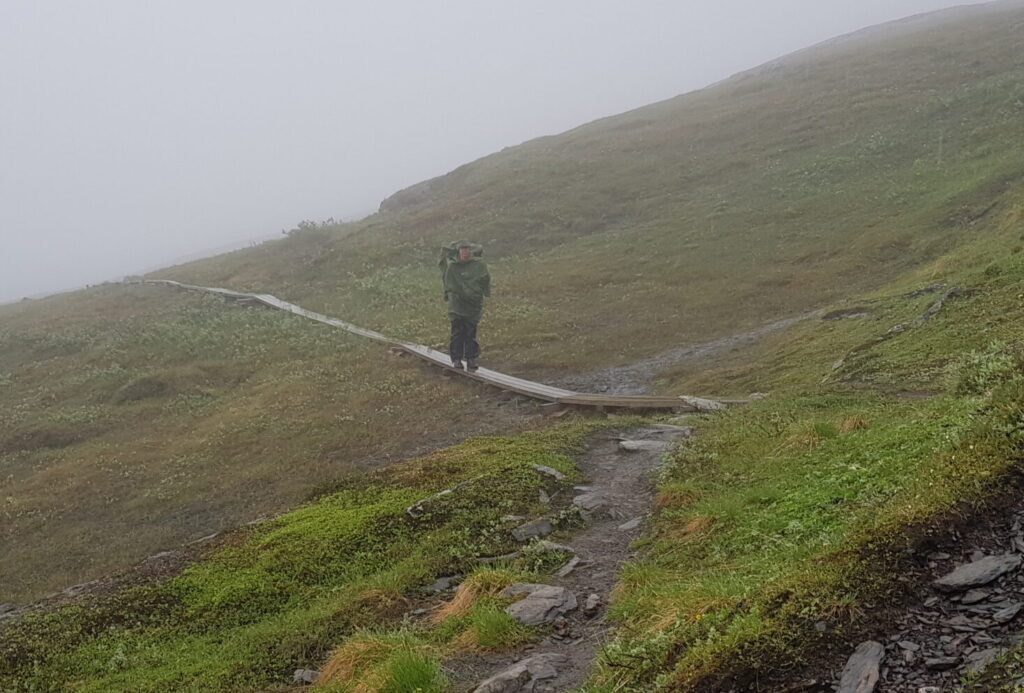 Wandern im Nebel