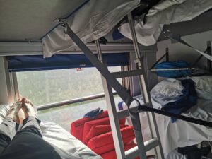 im Schlafwagen nach Gällivare