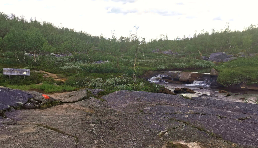 Idyllische Bachlandschaft