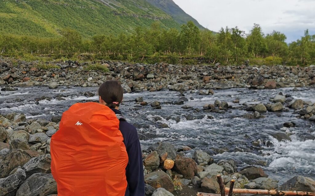 Ein weiterer Fluss, den wir durchwaten müssen.