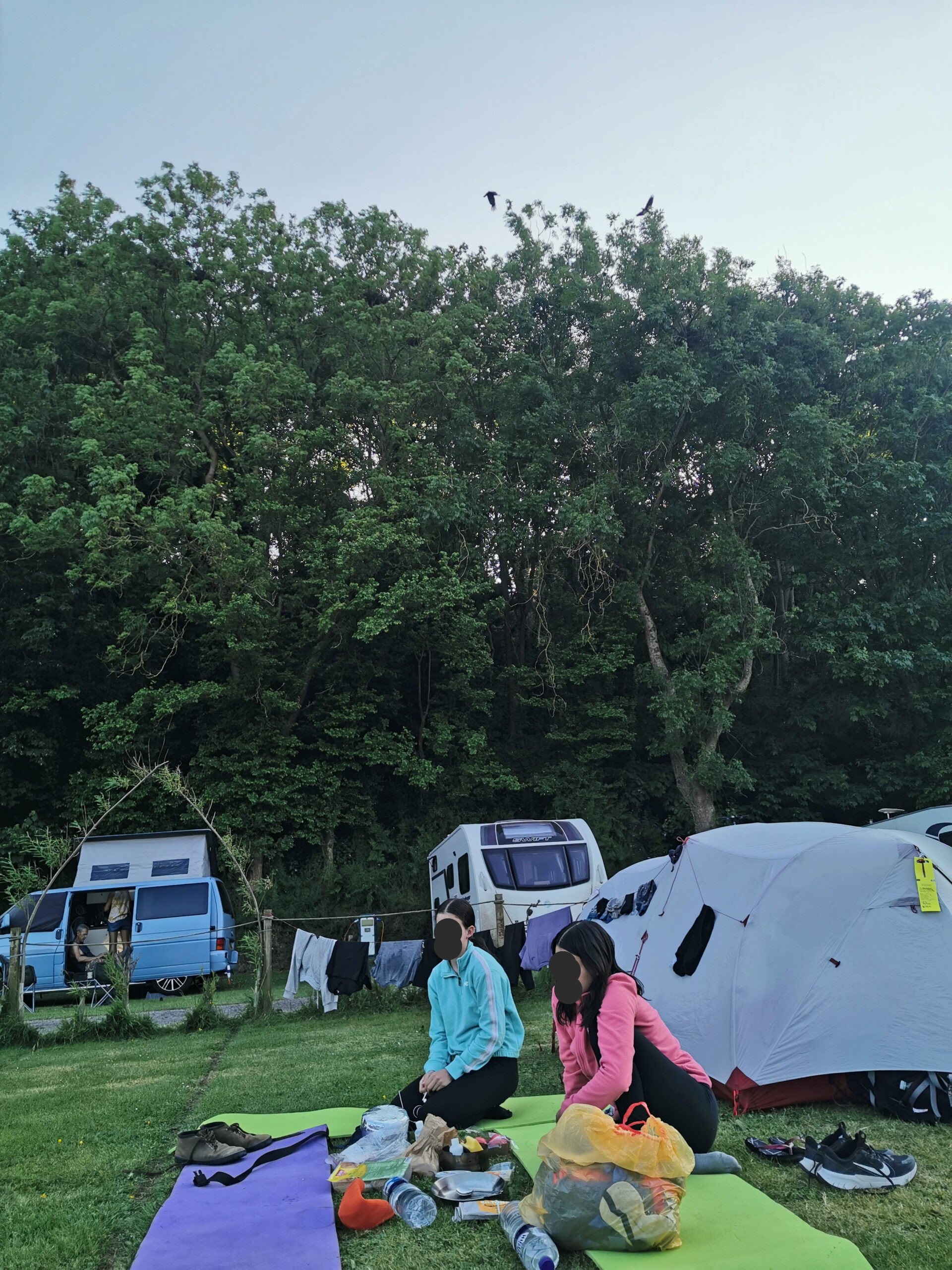 Der Raben-Campingplatz in Polzeath